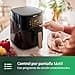 Philips Airfryer Serie 5000 L con WIFI, 4,1L (0,8Kg), Freidora de aire con función 13 en 1, 90% menos de grasa con Tecnología Rapid Air, Pantalla Digital con 7 preajustes, HomeID app (HD9255/80) - 4