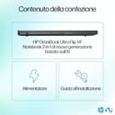 HP OmniBook Ultra Flip x360 14-fh0003sl, Copilot+ PC, Intel Core Ultra 5-226V, Intel Evo Edition, AI, RAM 16GB, SSD 1TB, Display Touch 14” OLED 3K 400 Nits, 120Hz, Poly Studio Cam TNR, Windows 11, Blu - 14