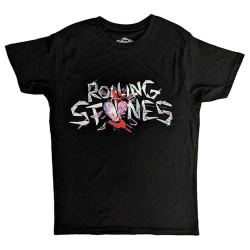 The Rolling Stones - Camiseta Hackney Diamonds, Negro , M