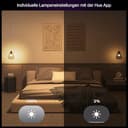 Philips Hue Essential Smart LED A60 Glühbirne,white and color, E27-Fassung, 8 W, 2200 K–6500 K, 806 lm, dimmbar, kompatibel mit Alexa, Google Assistant und Apple Home, 1er-Pack - 6