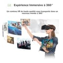 Occhiali VR, Realtà Virtuale 3D, Realtà Virtuale per Film e Giochi 3D, per Smartphone 4.7-7 Pollici [con controller] - 9