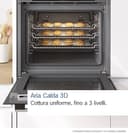 Bosch HRG532BS3 Serie 4, Forno con vapore da incasso, Display LED Touch, Funzione Air Fry, EcoClean, 15 programmi automatici, Acciaio, 60 x 60 cm - 5