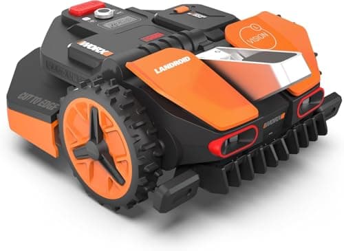 WORX WR213E.1 Vision AI Robot Tagliaerba a batteria 20V Area di Taglio 1.300mq senza filo perimetrale