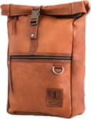 Berliner Bags Vintage Rucksack Utrecht aus Leder, Fahrradrucksack mit Laptopfach für Damen und Herren (M, Cognac) - 1
