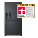LG GSLE91EVAC Side by Side Kühlschrank, Klasse C, 628 L, Multi-Door Kühlschrank mit Gefrierfach, Eis-, Crushed Ice- Wasserspender mit UVnano, Total NoFrost, Smart Inverter Kompressor, Wi-Fi - 2
