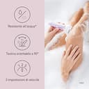 Panasonic ES-EY30-V503 Epilatore Bagnato e Asciutto, Doppio Disco con 60 Pinzette, Testina Flessibile Pivotante a 90°, 3 Impostazioni di Velocità e Luce LED, 30 Minuti di Funzionamento, Cordless - 5