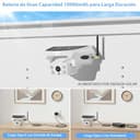 VASTEND Telecamera Retromarcia Wireless Solare con Monitor 7", Sistema di Retromarcia Digitale HD 1080P, Batteria 10000mAh & Attacco Magnetico, IP69K Impermeabile per Camper, Camion, Rimorchio - 3