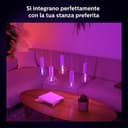 Philips Hue White and Color Ambiance, Lampadina Smart, E27, Luce bianca e Colorata, 6,5W - 5