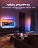Govee LED TV Retroilluminazione 3 con Doppia Telecamera da 4 MP, Striscia LED RGBWIC 3,6 m con Sincro Schermo per TV da 55-65 Pollici, 60 LED/m, Filtro AI, Comando App/Voce, Compatibile Matter/Alexa - 7