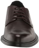 HUGO Men's Kerr Leather Derby Shoe Oxford, Hickory Brown, 5 UK - 2