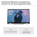 HP Envy x360 2-in1 Convertible Laptop PC | AMD Ryzen 5 8640HS | KI optimiert | 16” WUXGA Touchscreen | 16GB RAM | 512GB SSD | AMD Radeon-Grafikeinheit | Windows 11 Home | QWERTZ Copilot Key | Silber - 4