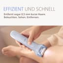Philips Epilierer Series 8000 - Kabelloser Epilierer für Nass- und Trockenanwendung, Haarentfernung für Beine und Körper, mit ProGuide, 5 Zubehörteile, 60 Min. Akku, Modell BRE709/00 - 4