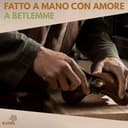 KASSIS Penna a sfera in legno d'ulivo - Realizzata a mano con bellissime venature e testo personalizzato in un'elegante scatola di legno - Penna a sfera personalizzata (Con incisione) - 9