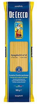 De Cecco Paquete de pasta 12x (4X Spaghetti N ° 12, 4X Spaghettini N ° 11, 4X Linguine N ° 7) - 4