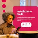 innr Lampadina Smart E27 Zigbee, Funziona con Hue* e Alexa (Bridge Richiesto), Filament LED Luce Bianca Calda e Fredda, Dimmerabile, 610 lumen - 1 pezzo - 4