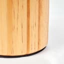 HOFSTEIN Argea Table Lamp, Wooden Table Lamp in Natural/Black, Modern Light in Scandinavian/Boho Design, Switch on Cable, Height 10 cm, E27, Living Room, Bedroom, Dining Room, Hallway, Office - 7