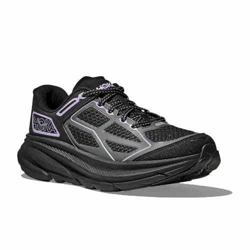 Hoka One One 1155370-BWR Clifton One9 Hombre Black/Aster Flower EU 37 1/3