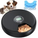 Distributore Automatico Cibo Gatti Umido: Dispenser Crocchette Gatto - Dosatore Crocchette per Gatti senza Fili - Dispenser Cibo Gatto 3AA Batteria - Distributore per Cani Timer - Refrigerazione - 1