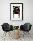 Theissen The Weeknd After Hours Poster Album cover poster - Matte poster da parete Frameless Gift 11 x 17 inch(28cm x 43cm) - 9