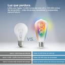 OSRAM Lámpara LED SMART+ Filamento Edison 40 E27, RGBW, compatible con Matter, conexión WiFi, control por app y voz, 4,8W, multicolor, regulable - 4