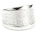 Vinani Pattern Brushed Shiny 925 Sterling Silver Women's Ring RMG, Sterling Silver, 0 - 1