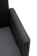 Keter Set da Giardino Nora, Modulabile, Finitura Effetto Rattan, Grafite - 12