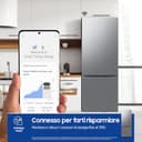 Samsung Frigorifero Combinato F1rst 75 AI RB53DG706BS9/EF, Wifi, Largo 75cm, Twin Cooling Plus, Metal Back, Total No Frost, 538 L, LxAxP: 75,6 x 203 x 71,1 cm, Metal Inox - 4