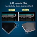 QZJinch 3+3 Piezas,Protector Pantalla para Asus Rog Phone 8 Pro,Cristal templado Antiarañazos，Bordes curvos 2.5D，Dureza 9H,Ultra Transparente,Anticaída,Antihuellas,Sin Burbujas - 3