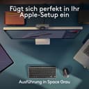 Logitech MX Anywhere 3S for Mac, kompakte kabellose Bluetooth-Maus, 8K-DPI-Abtastung auf jeder Fläche, leise Klicks, USB C, kabellose Maus für MacBook Pro, MacBook Air, iMac, iPad - Space Grau - 9