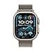 Apple Watch Ultra 2 (GPS + Cellular 49 mm) Smartwatch, Sports Watch with Titanium Case in Natural and Milanese Bracelet in Titanium Natural (M). Fitness Tracker, Precise GPS, Action Button, CO₂ - 2