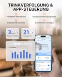 PETKIT Intelligenter Haustier Trinkbrunnen, 3L Edelstahl & BPA-frei,Leise 26dB mit Bewegungssensor, Lange Batterielebensdauer,Spülmaschinenfest,Flüsterleise Katzenbrunnen Hundetrinkbrunnen - 4