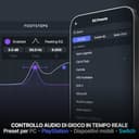 SteelSeries Arctis Nova 7 Wireless Gen 2 - cuffie da gioco - Controllo app in tempo reale - Oltre 50 h - Driver magnetici al neodimio - Mixabile 2,4 GHz/Bluetooth - PC, PS5, PS4, Switch 1/2, Mobile - 3