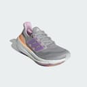 adidas Ultraboost Light, Scarpe da Ginnastica Donna, Grigio Violet Fusion Acid Orange, 41 1/3 EU - 6