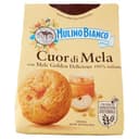 Mulino Bianco Biscotti Cuor di Mela con Mele 100% Italiane, Senza Olio di Palma, Colazione Ricca di Gusto, 300 g - 1