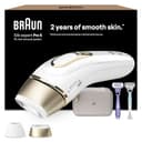 Braun IPL Silk Expert Pro 5 – IPL Geräte Haarentfernung, Dauerhafte und Schmerzfreie Haarentfernung für Zuhause – inkl. Etui, 2 Venus Rasierer, 2 Aufsätze, Designed In Germany – PL5157, Weiß/Gold - 1