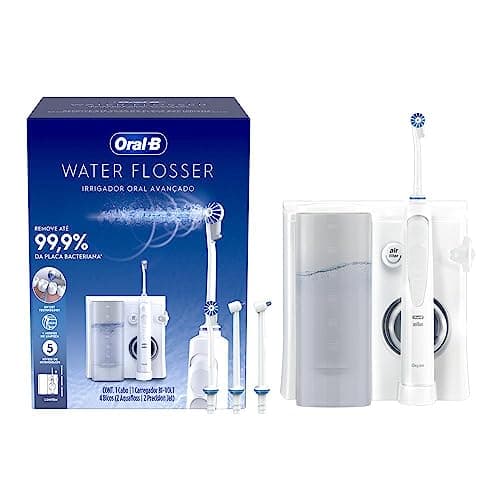 WaterFlosser Oral-B seta d'acqua, rimuove fino al 99,9% di placca, 5 livelli di intensità