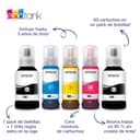 Impresora multifunción EcoTank ET-3950 A4 con depósito de Tinta, conexión Wi-Fi, ADF, impresión a Doble Cara, escaneado, Copia y Tinta incluida para hasta 3 años - 3