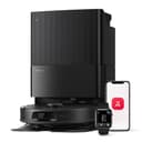 roborock QV 35A Robot Aspirapolvere, Antigroviglio, 8000Pa, Panno Sollevabile, Autolavaggio, Asciugatura ad Aria, Stazione Tutto in Uno, Evitare gli Ostacoli, Strategie di Pulizia dei Tappeti, Nero - 1