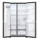 LG GSJE81EPBD Side-by-Side Kühlschrank mit Eis-, Crushed Ice- & Wasserspender, 628 L, interner Wassertank, UVnano, DoorCooling+, LINEARCooling, Wi-Fi, Metallic Black [Energieklasse D] - 5