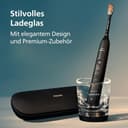 Philips Sonicare DiamondClean Smart 9400 elektrische Zahnbürste, Schallzahnbürste mit App, Drucksensor, Bürstenkopferkennung, 4 Putzmodi und 3 Intensitätsstufen, Schwarz, Modell HX9917/89 - 9