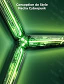 Govee RGBIC - Lampada da parete a LED per gaming Glide Wall Light, con forme e colori fai da te, 60 + effetti di scena, compatibile con opaco e Alexa, luce da gioco, 3pcs e 1 angolo - 3