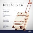 Bric's Bellagio Trolley With Organizer Cream - 2