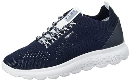 Geox Damen D Spherica Sneakers, Navy, 42 EU