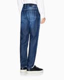Armani Exchange Men's J14-slim fit, Back Logo Jeans, Blue, 34 - 6