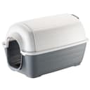 Ferplast Cuccia da Esterno per Cani Kenny Mini Casetta per Cani in Resina Termoplastica Resistente Urti e Raggi Uv, Sistema di Drenaggio, Griglia per L'Aerazione, Smontabile, 40 X 66 X 40 cm - 1