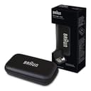 Braun No touch + touch Thermometer mit Age Precision schwarz, BNT400 & Braun Protective Aufbewahrungstasche für ThermoScan Ohrthermometer - 3