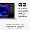 Apple 2024 MacBook Pro Laptop mit M4 Pro Chip mit 14-Core CPU und 20-Core GPU: 16,2" Liquid Retina XDR Display, 24 GB gemeinsamer Arbeitsspeicher, 512 GB SSD Speicher; Silber - 3