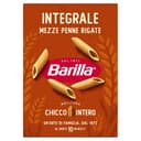 Barilla Integrale Mezze Penne Rigate – Vollkorn Hartweizennudeln mit Rillen für extra Saucenhaftung – ballaststoffreich, 100% Vollkorn – Kochzeit al dente 10 Min 20x 500g + Italian Gourmet polpa 400g - 3