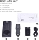 Avantree CK11 NUOVO Kit Vivavoce Bluetooth per Auto, si Collega a Siri e a Assistant, Auto Accensione, con altoparlante potente da 3W, Connettività Dual Link con Clip per Aletta parasole - 6