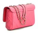 Guess Bag cessily quilted shoulder strap QG767921 camellia, Fuchsia, Small - 2
